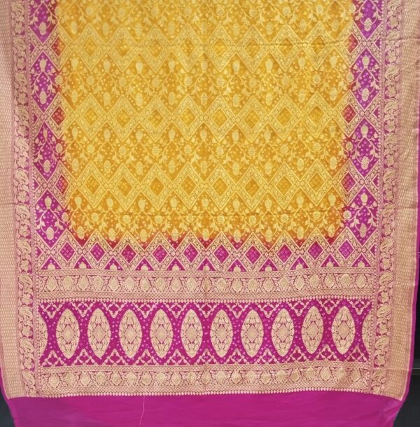 Bright Yellow Pure Khaddi Dupatta