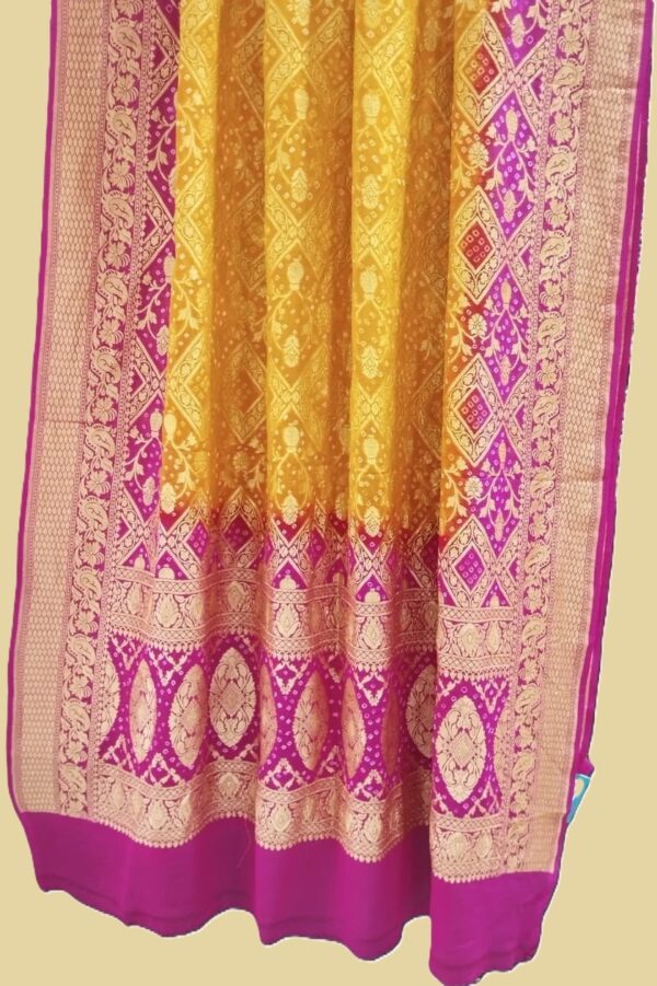 Bright Yellow Pure Khaddi Dupatta