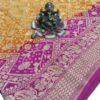 Bright Yellow Pure Khaddi Dupatta