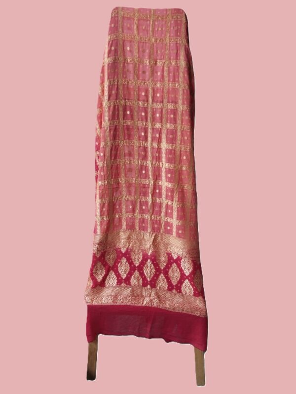 Fuchsia Pure Khaddi Dupatta