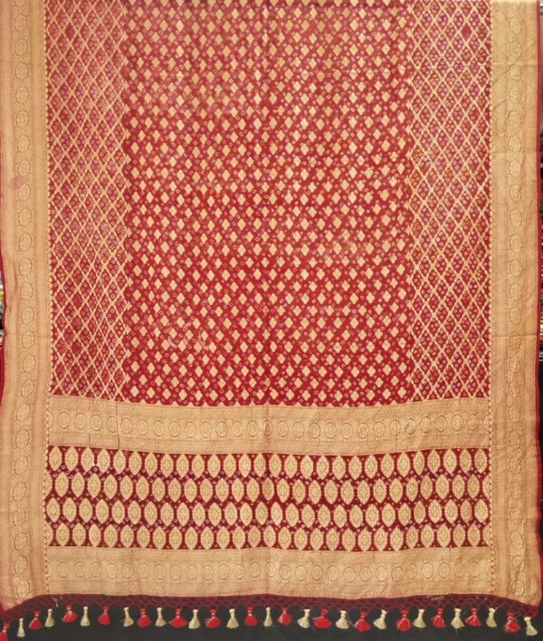 Red Pure Khaddi Dupatta