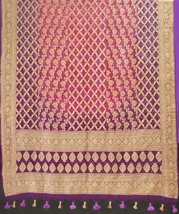 Purple Pure Khaddi Dupatta