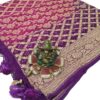 Purple Pure Khaddi Dupatta