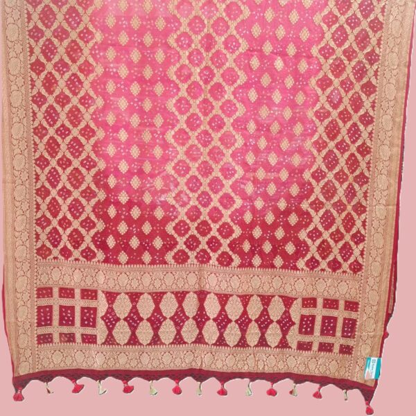 Dual Color Pure Khaddi Dupatta