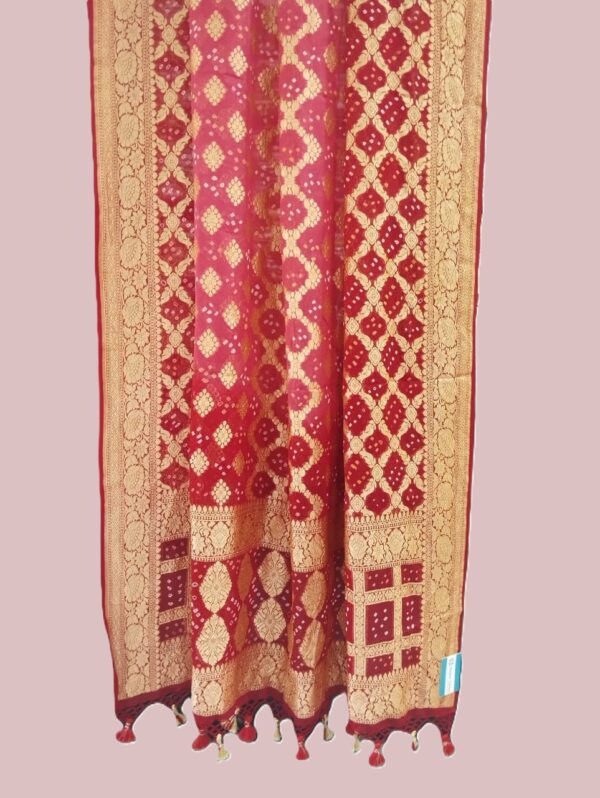 Dual Color Pure Khaddi Dupatta
