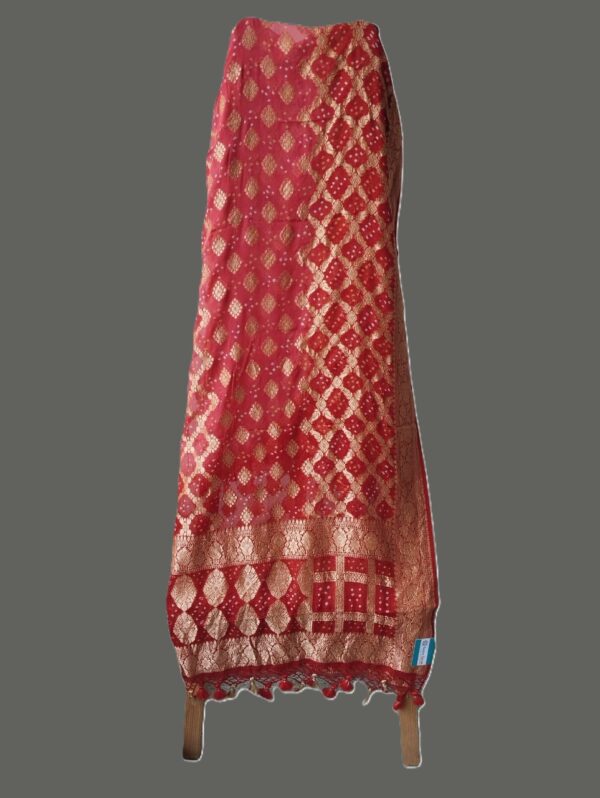 Dual Color Pure Khaddi Dupatta