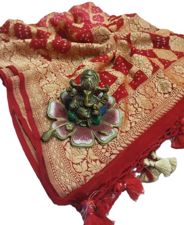 Dual Color Pure Khaddi Dupatta