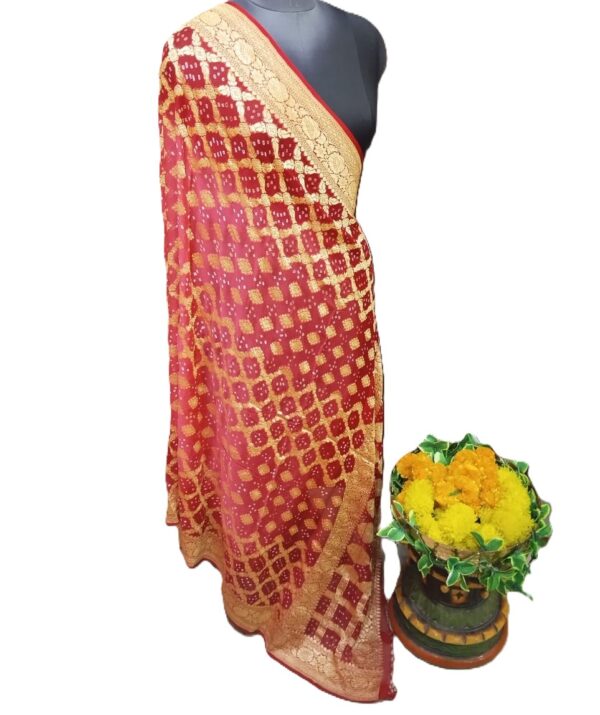 Dual Color Pure Khaddi Dupatta