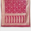 Pink Handloom Banarasi Silk Saree
