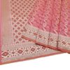 Pink Handloom Banarasi Silk Saree