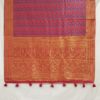 Fuchsia Handloom Banarasi Silk Saree