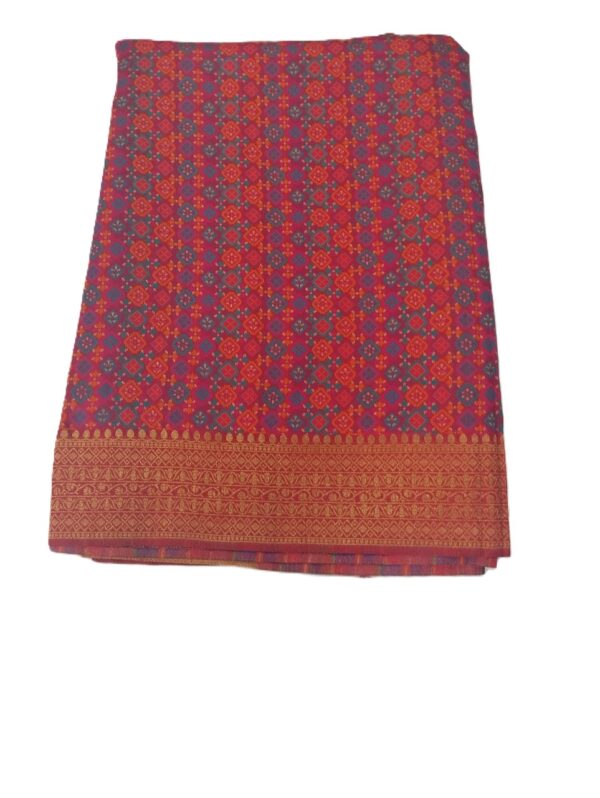 Fuchsia Handloom Banarasi Silk Saree