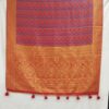 Red Handloom Banarasi Silk Saree