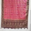 Pink Handloom Banarasi Silk Saree