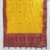 Mustard Handloom Banarasi Silk Saree