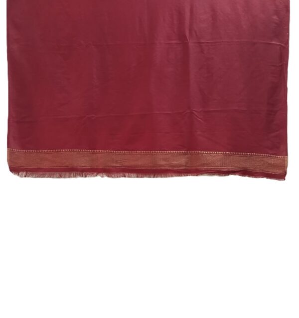 Mustard Handloom Banarasi Silk Saree