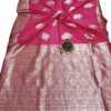 Magenta Handloom Banarasi Silk Saree