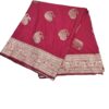 Magenta Handloom Banarasi Silk Saree
