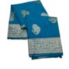 Firozi Handloom Banarasi Silk Saree