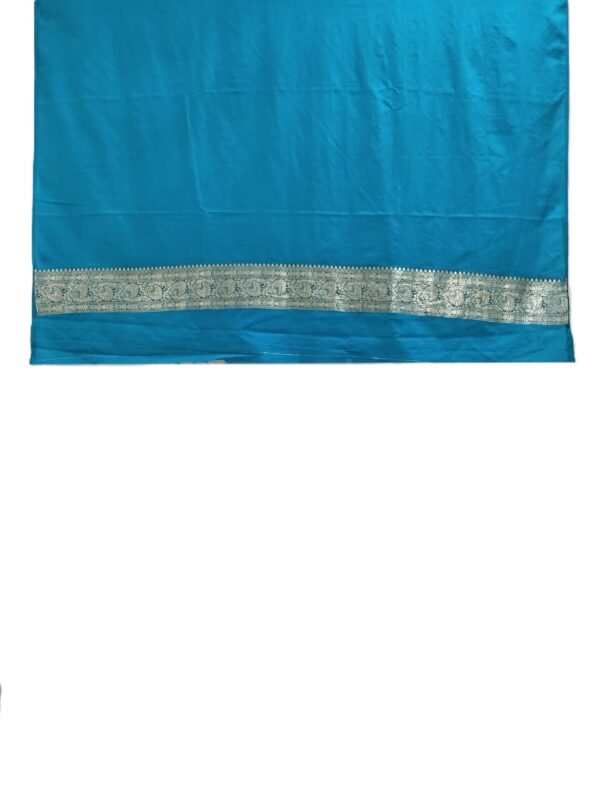 Firozi Handloom Banarasi Silk Saree