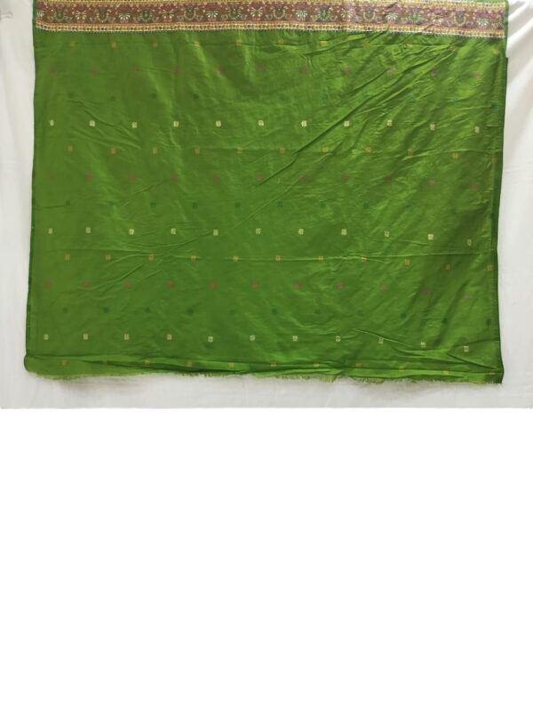Sea Green Handloom Banarasi Silk Saree