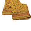 Mustard Yellow Handloom Banarasi Silk Saree