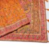 Orange Handloom Banarasi Silk Saree