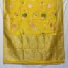 Yellow Handloom Banarasi Silk Saree