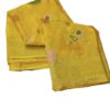 Yellow Handloom Banarasi Silk Saree