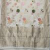 Off White Handloom Banarasi Silk Saree