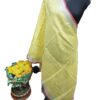 Yellow Pure Linen Handloom Dupatta