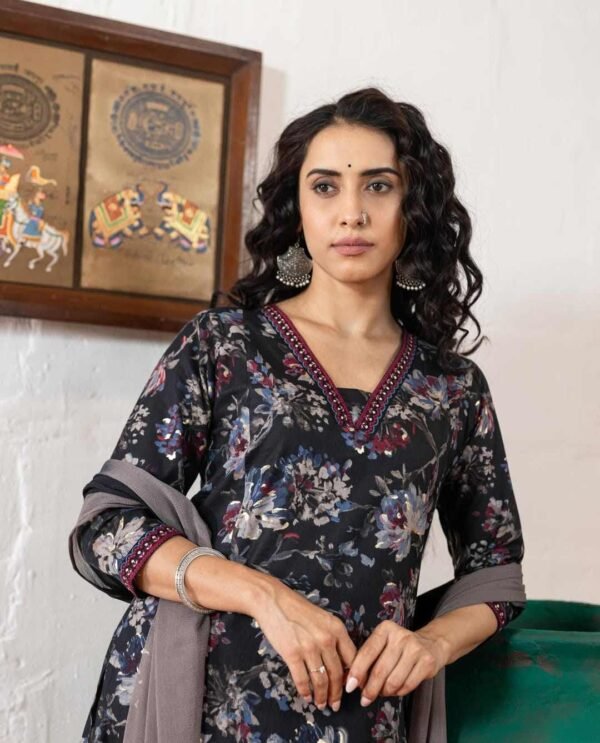 Digital Printed Stitched Suit With Dupatta