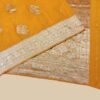 Mustard Yellow Banarasi Silk Saree handloom banarasi silk saree