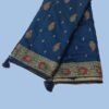 Blue Designer Silk Saree