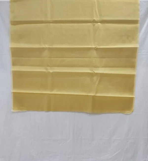 BS001875-1(2) Yellow Handloom Organza Saree