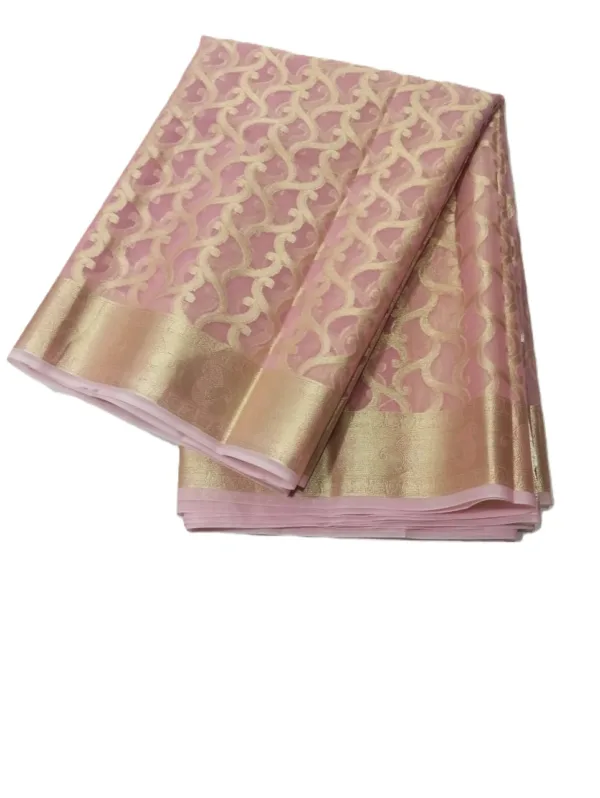Handloom Organza Saree from Bunkar Sarees