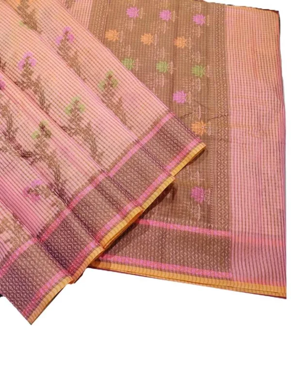 Supernet Pure Cotton Saree