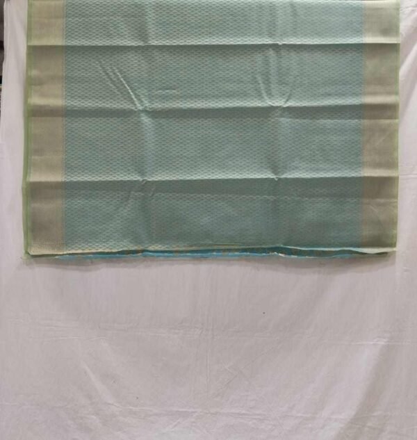 Pastel Blue Pure Cotton Saree Function wear saree for modern women