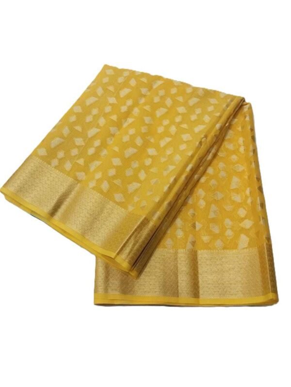 Pastel Yellow Pure Cotton Saree Designer pure cotton saree for modern women