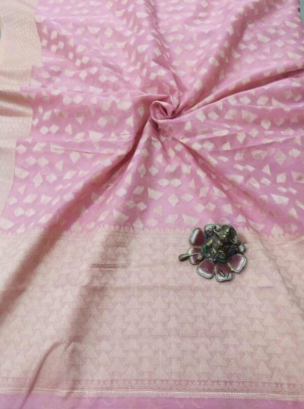 Party wear pure cotton saree for those looking for grace.