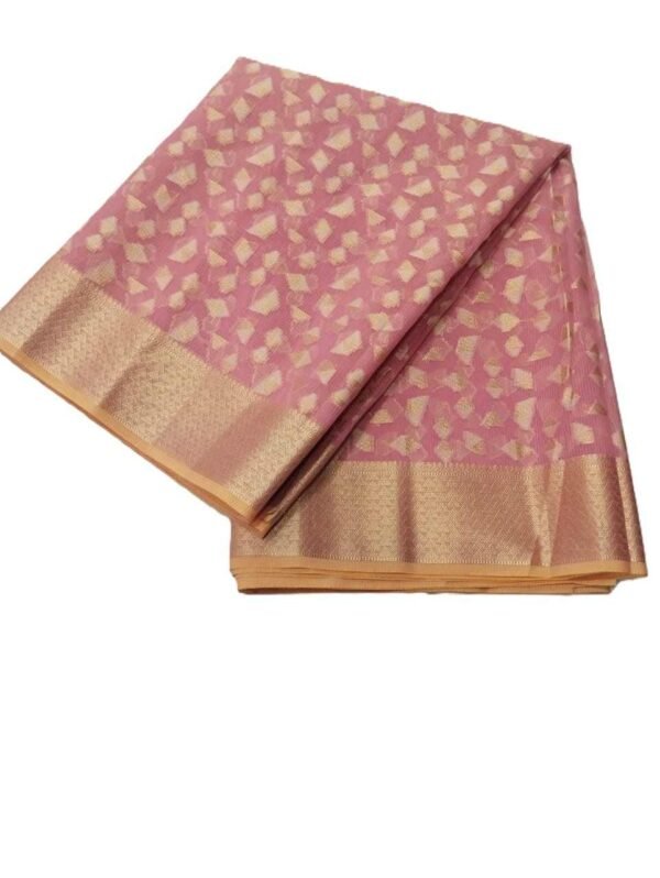 Party wear pure cotton saree for those looking for grace.