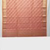 Orange Pure Cotton Saree Designer Pure Cotton Party Wear Saree