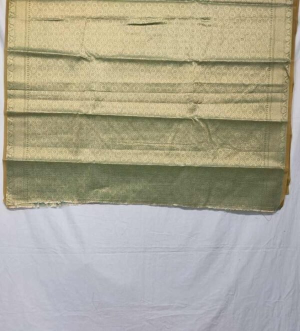Green Pure Cotton Saree Green Handloom Pure Cotton Saree