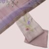 Beige Silk Unstitched Suit