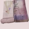 Beige Silk Unstitched Suit