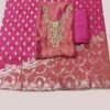 Copper Pure Shimmer Unstitched Suit