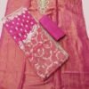 Copper Pure Shimmer Unstitched Suit