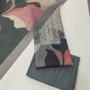 Digital Print linen suit