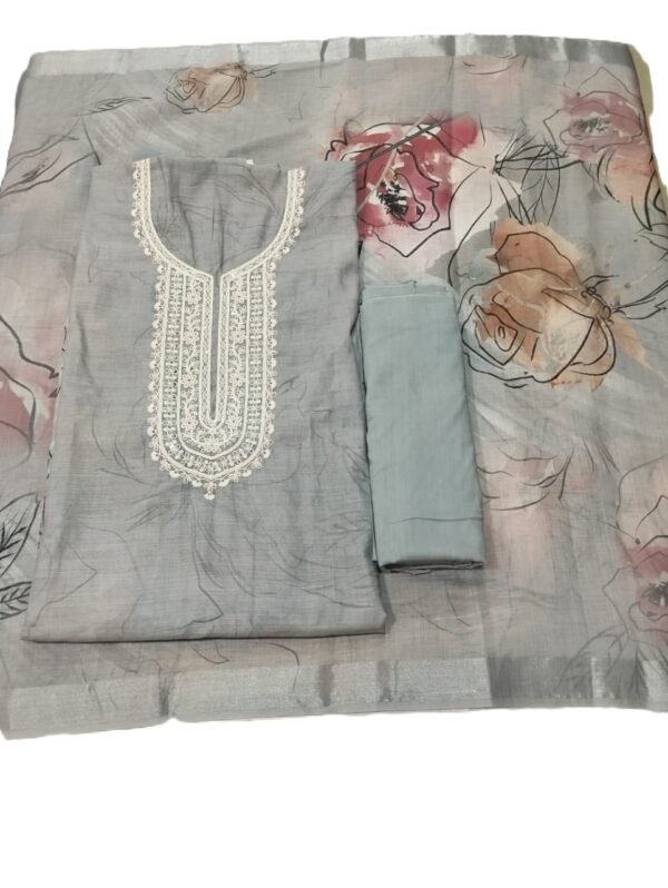 BS002110-1(4) Digital Print Pure Linen Unstitched Suit