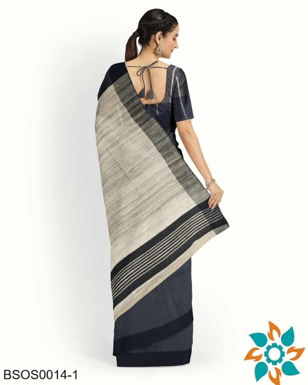 Black Pure Gicha Silk Saree Black Pure Gicha Silk Saree